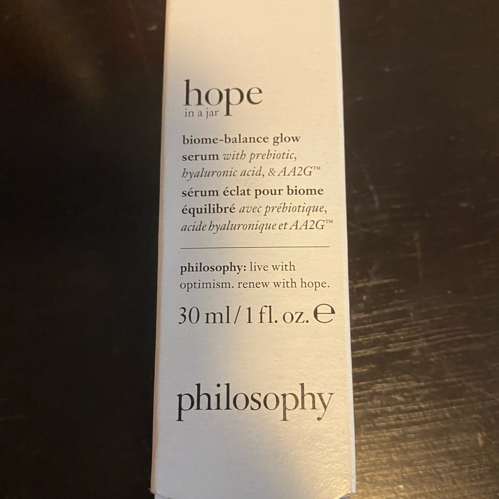 Hope in a Jar Biome-Balance glow serum